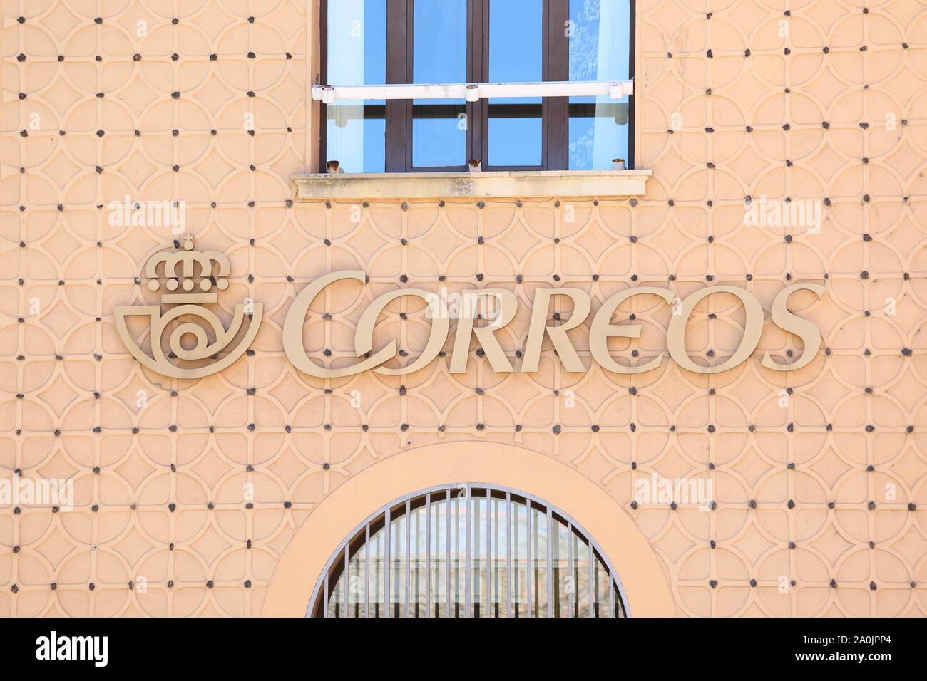 Spanish post office Spain Stock Photo Alamy