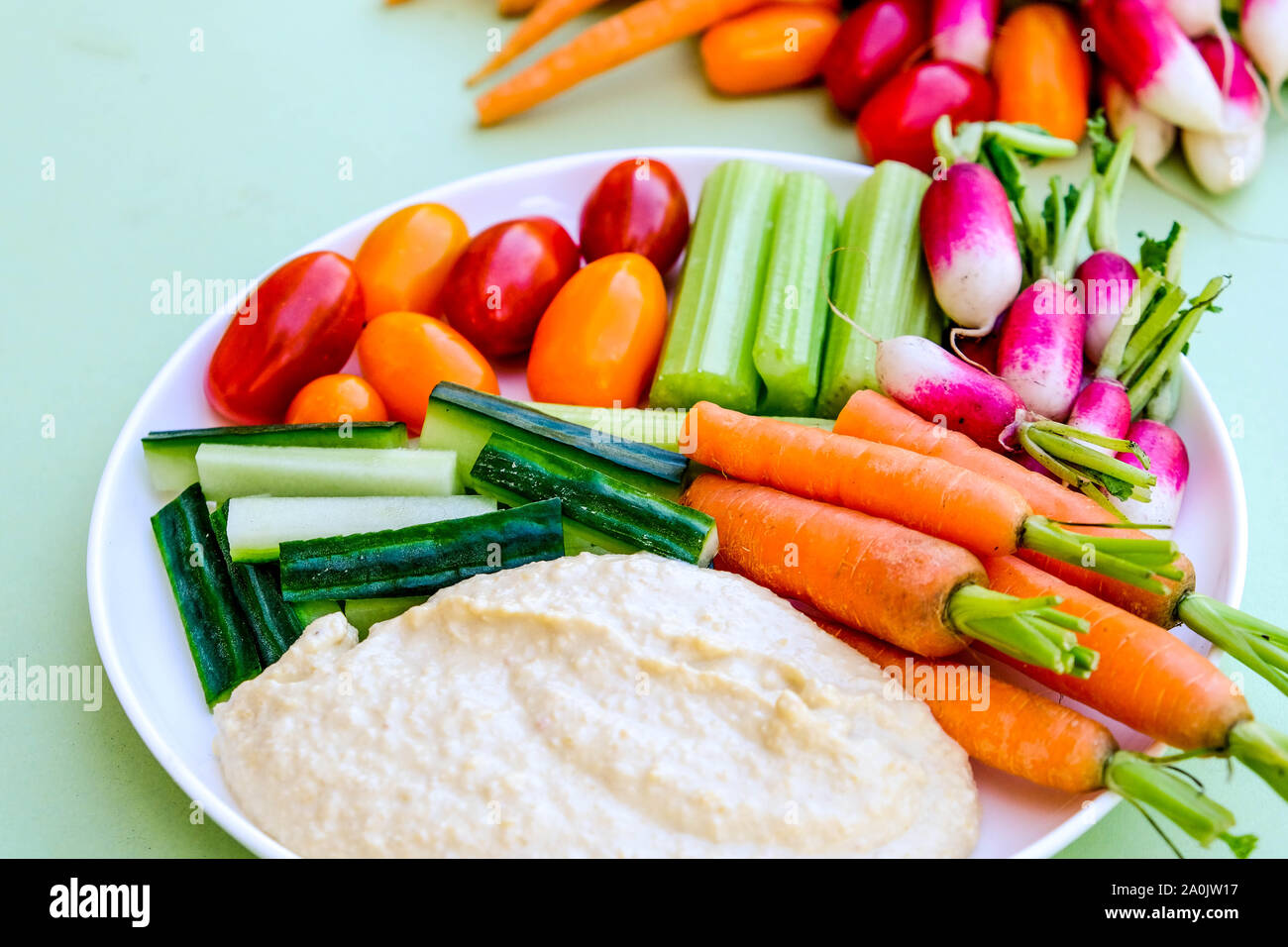 Rainbow baby carrots hires stock photography and images Alamy