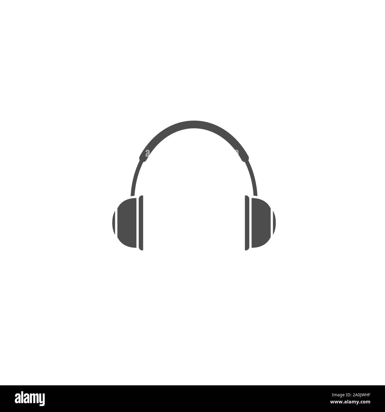 Headphones vector icon Stock Vector Image & Art Alamy