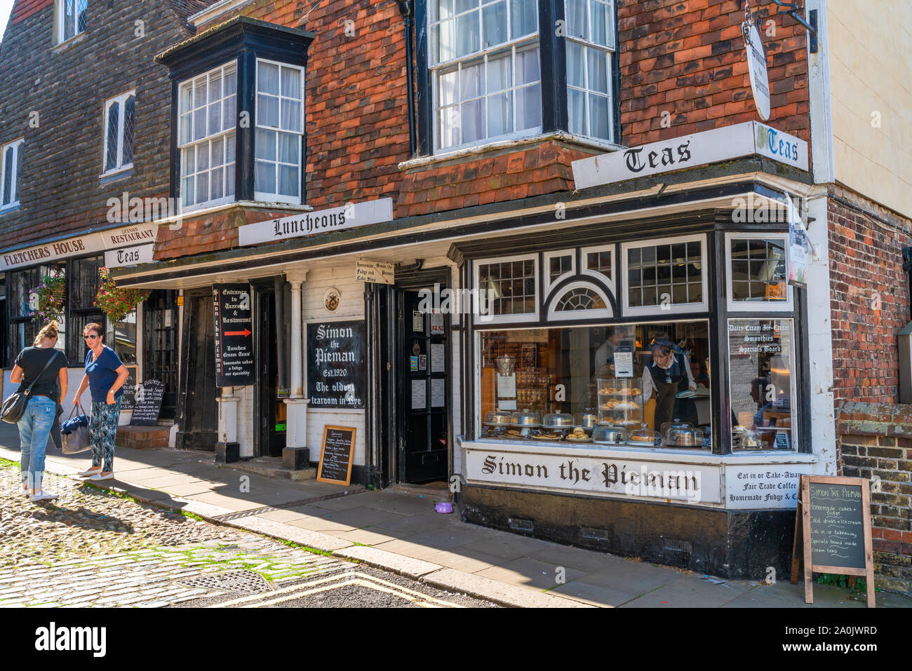 RYE, UK SEPTEMBER 15, 2019A small English town of Rye with it's