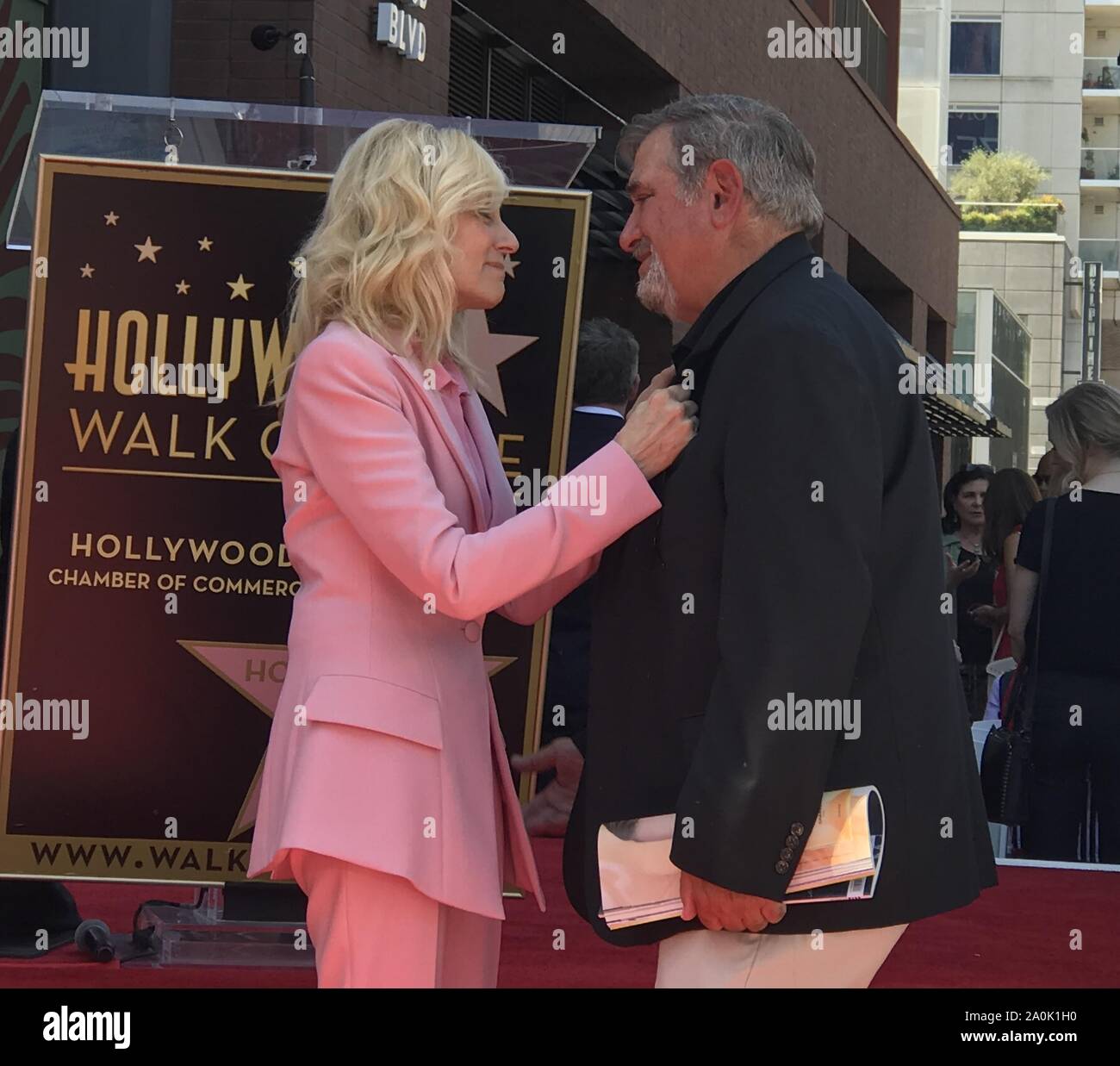 September 18, 2019, Hollywood, California, USA: I16065CHW.Hollywood Chamber Of Commerce Honors Actress Judith Light With Star On The Hollywood Walk Of Fame .6200 Hollywood Boulevard, Hollywood, California, USA  .09/12/2019 ..Â©Clinton H.Wallace/Photomundo International/  Photos Inc  (Credit Image: © Clinton Wallace/Globe Photos via ZUMA Wire) Stock Photo