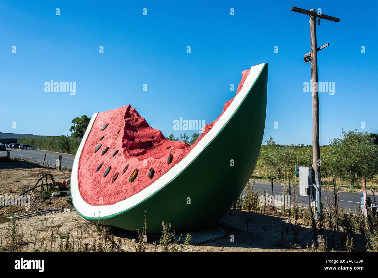Wantirna South, Victoria, Australia March 19, 2017. The Big Watermelon in Wantirna South, VIC