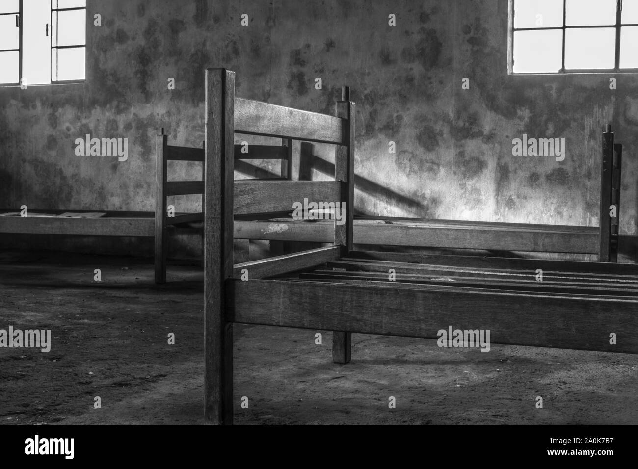 Old bed mattress Black and White Stock Photos & Images Alamy
