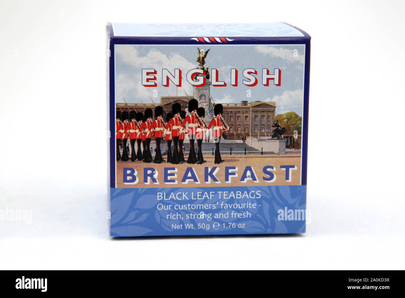 Box of English Breakfast Tea By Whittard's of Chelsea Stock Photo Alamy