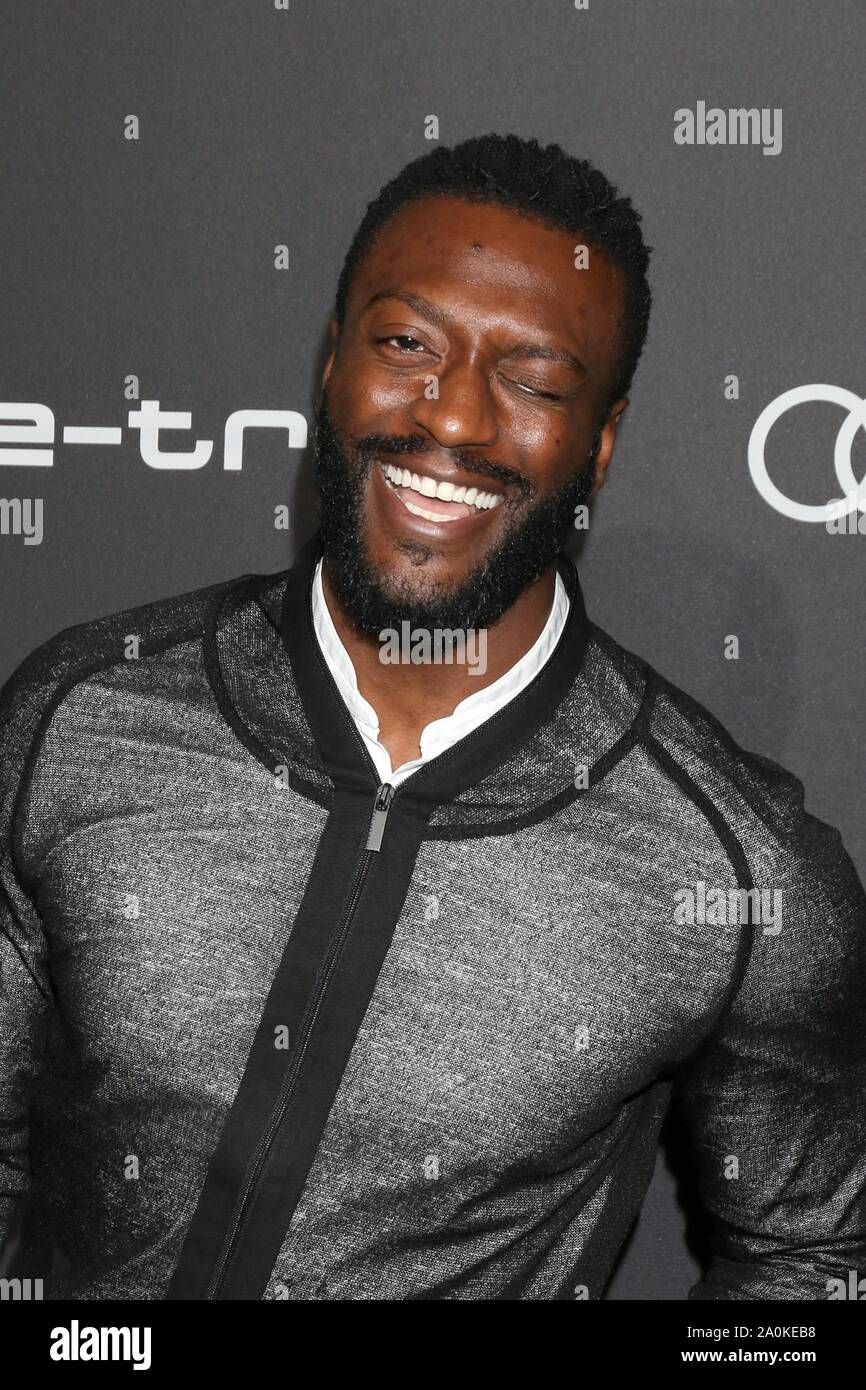 Aldis Hodge at arrivals for Audi Celebrates the 71st Emmys, Sunset Tower  Hotel, Los Angeles, CA September 19, 2019. Photo By: Priscilla  Grant/Everett Collection Stock Photo - Alamy, image size:866x1390
