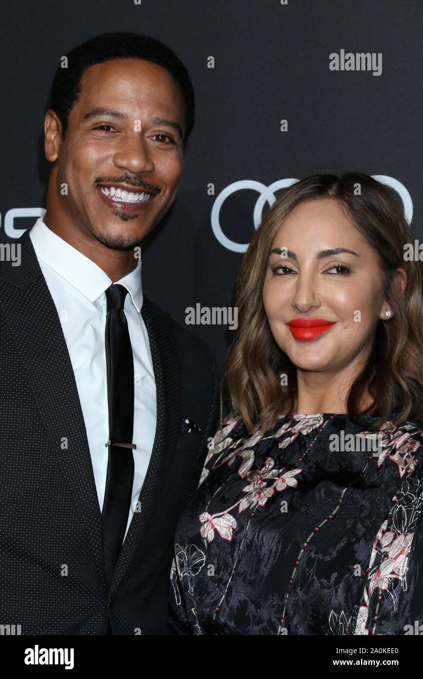 Los Angeles, CA. 19th Sep, 2019. Brian J. White, Paula Da Silva at arrivals for Audi Celebrates the 71st Emmys, Sunset Tower Hotel, Los Angeles, CA September 19, 2019. Credit: Priscilla Grant/Everett Collection/Alamy Live News Stock Photo