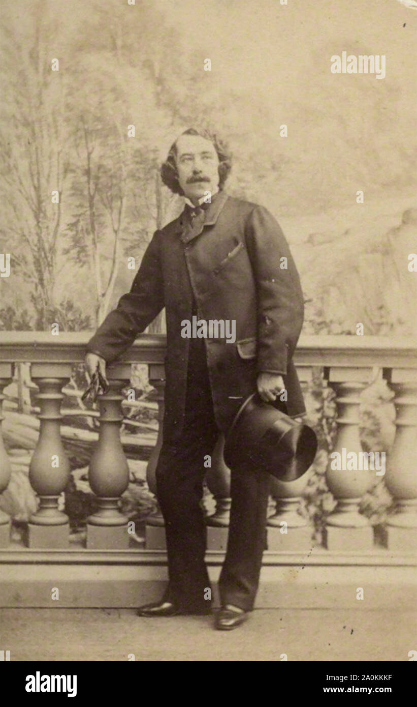 SIMS REEVES (1821-1900) English operatic tenor Stock Photo