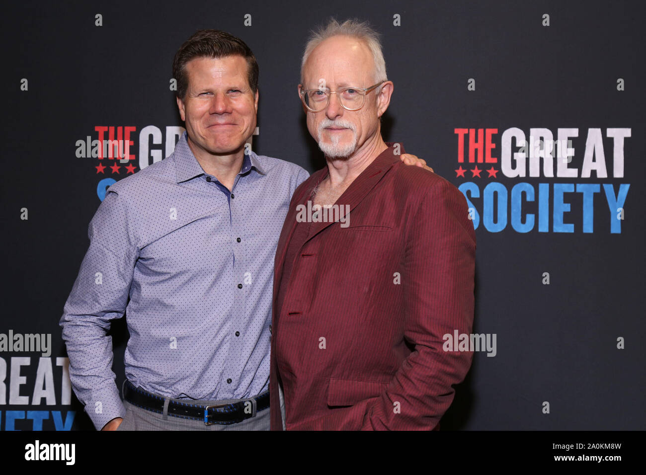 Photo call for new Broadway play The Great Society held at The Rose ...