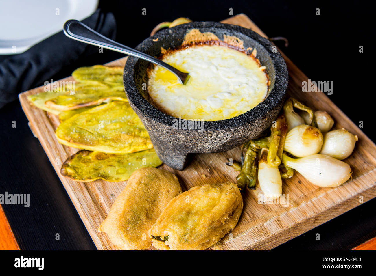 Cuisine dishes in Tequila,  Jalisco, Mexico. Stock Photo
