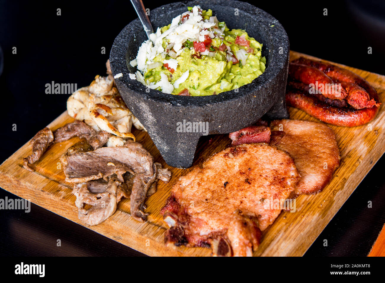 Cuisine dishes in Tequila,  Jalisco, Mexico. Stock Photo