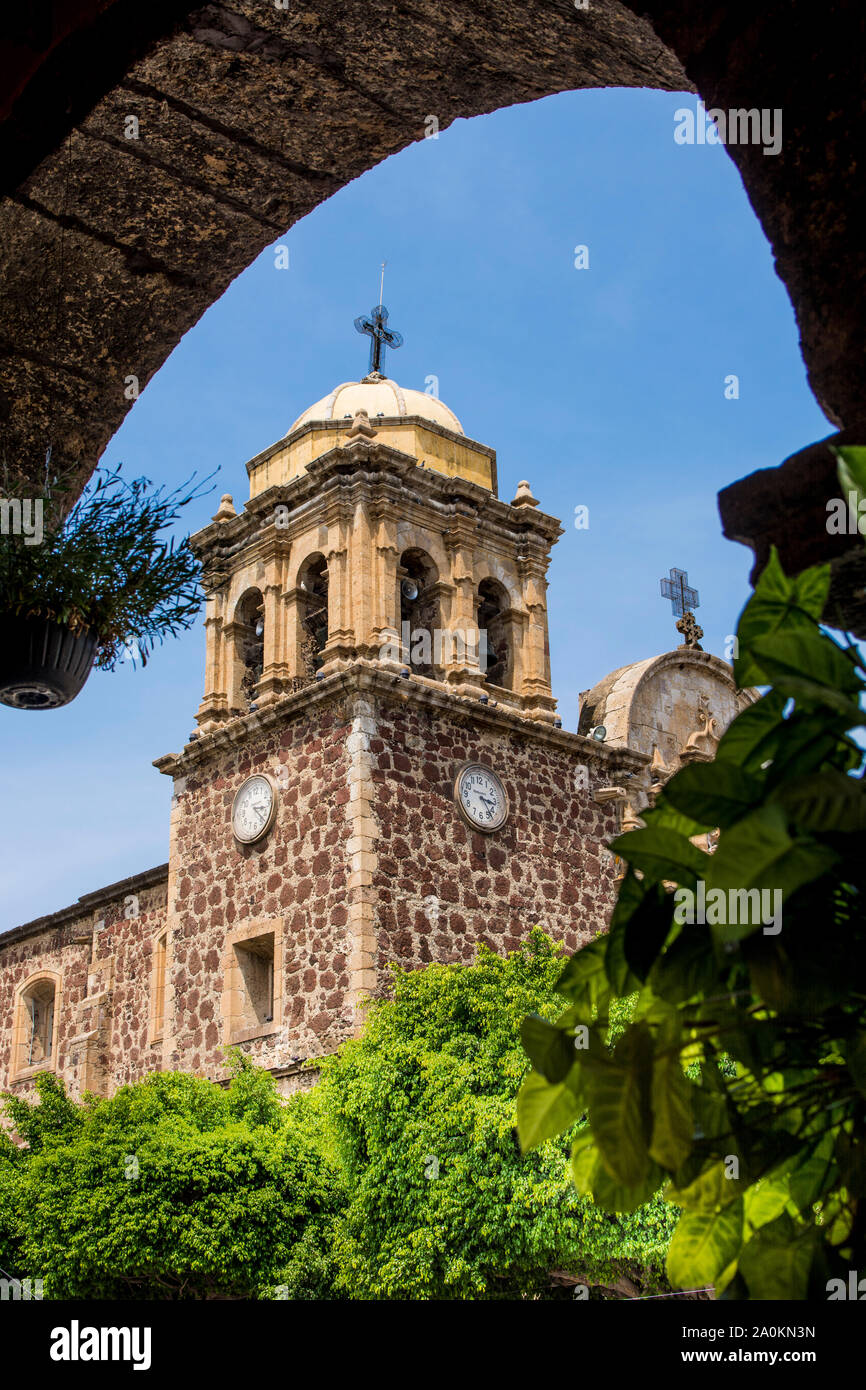 The downtown of santiago de tequila hires stock photography and images