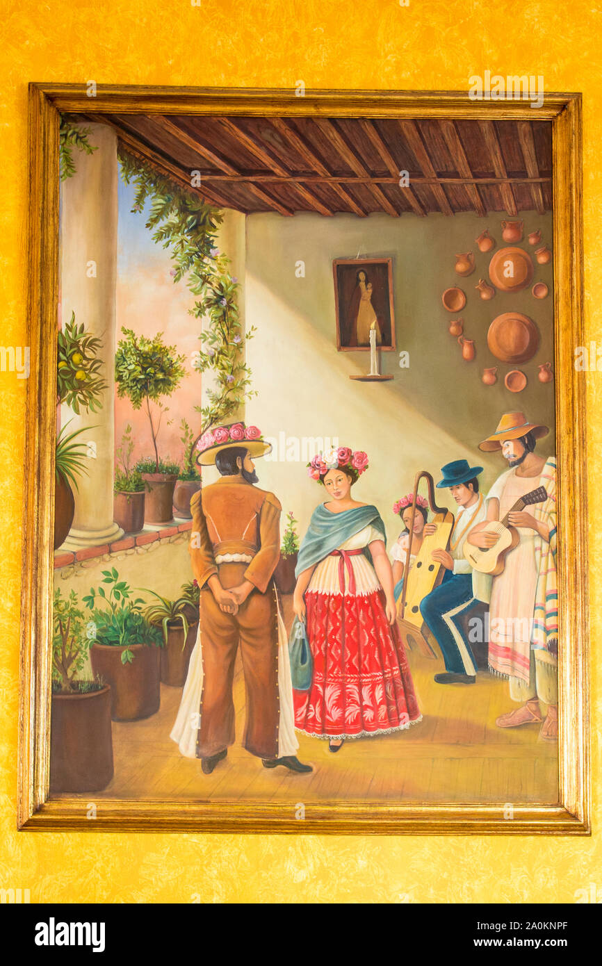 Jose Cuervo Tequila distillery, Tequila, UNESCO World Heritage Site, Jalisco, Mexico. Stock Photo