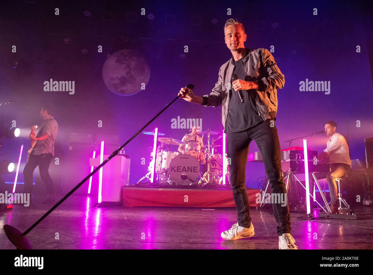 BexhillOnSea, UK. 20 Sep 2019. Keane perform a special live