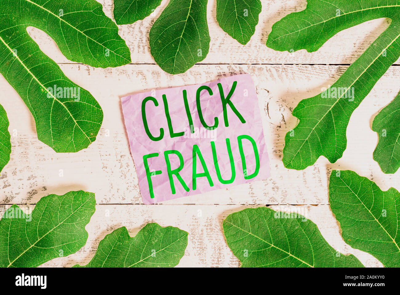 Word writing text Click Fraud. Business photo showcasing practice of repeatedly clicking on advertisement hosted website Stock Photo