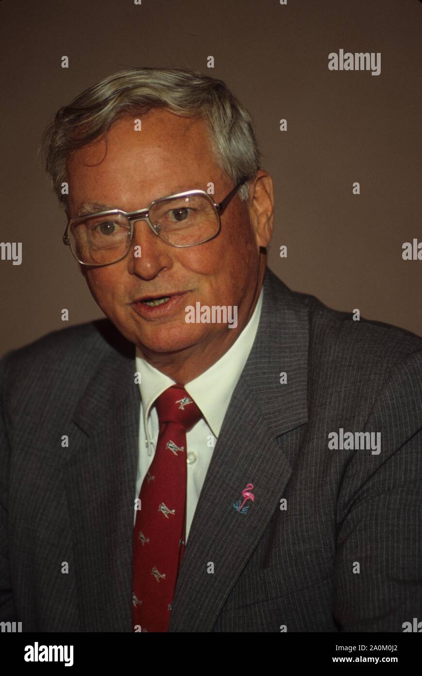 BARRON HILTON 1990.l0261. Credit: Bob V. Noble/Globe Photos/ZUMA Wire