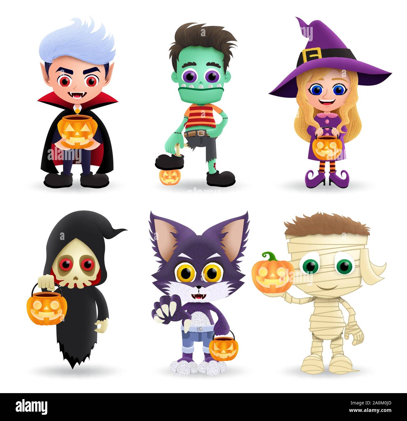 Halloween characters hires stock photography and images Alamy