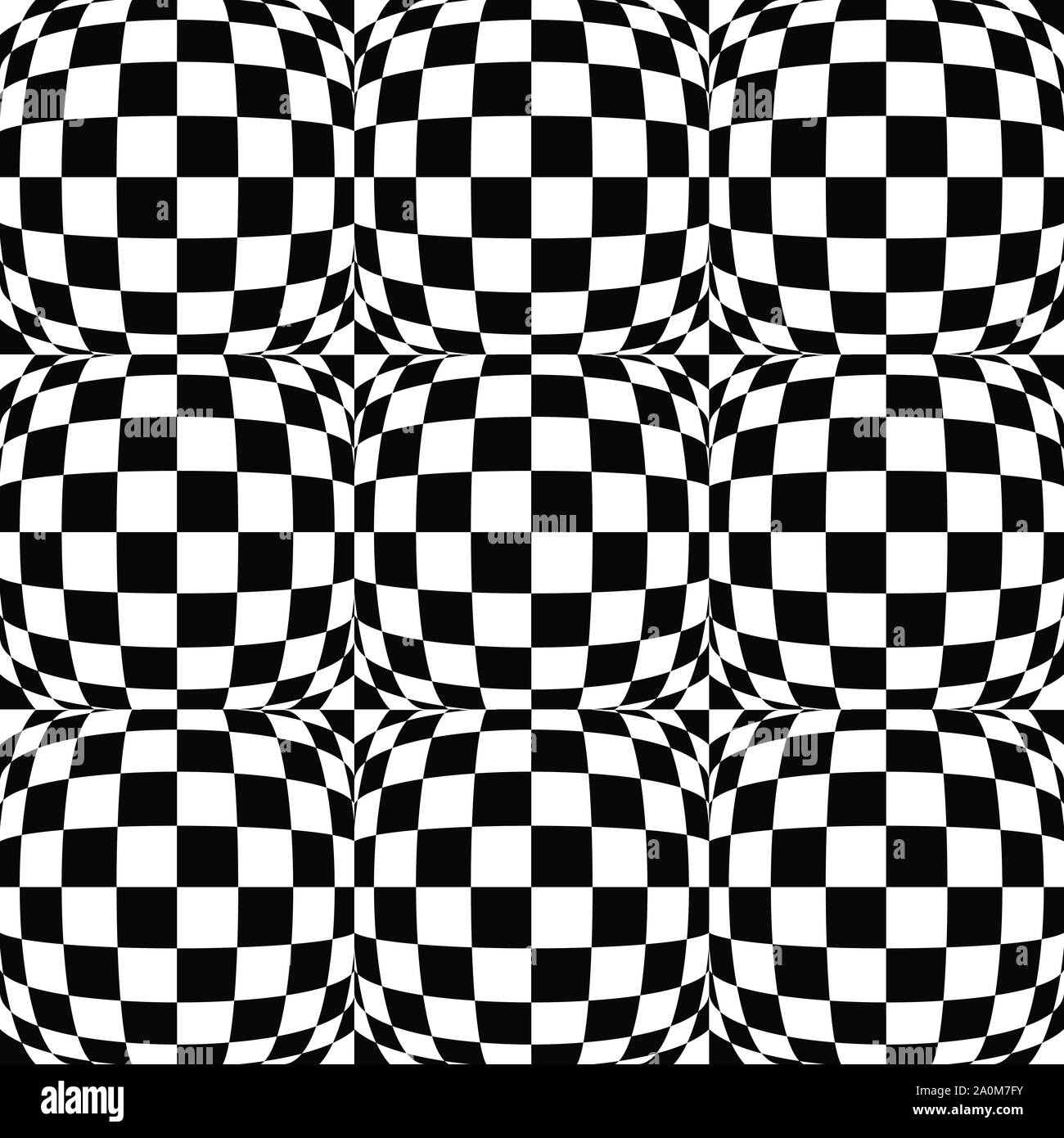 Inflate Pattern 3D circular burst. Convex globe, sphere, orb distort. Inflate design ...