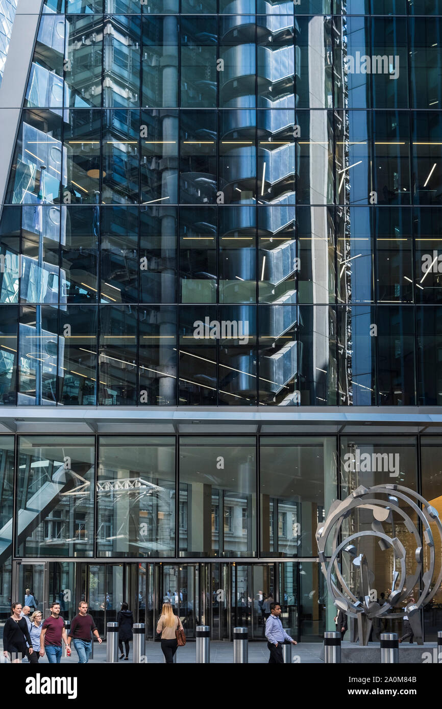 The Scalpel Building, 52 Lime Street, City of London, England, U.K. Stock Photo