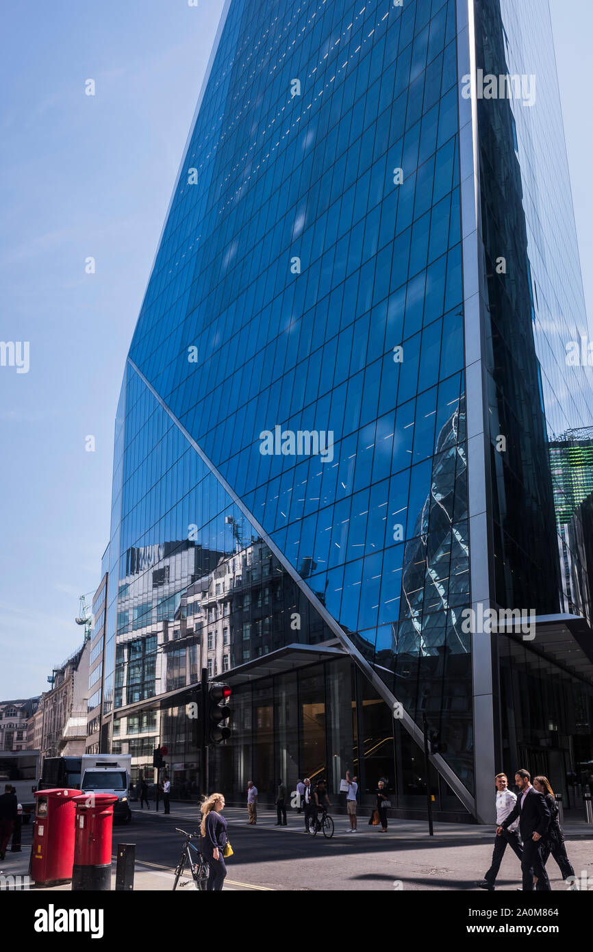 The Scalpel Building, 52 Lime Street, City of London, England, U.K. Stock Photo