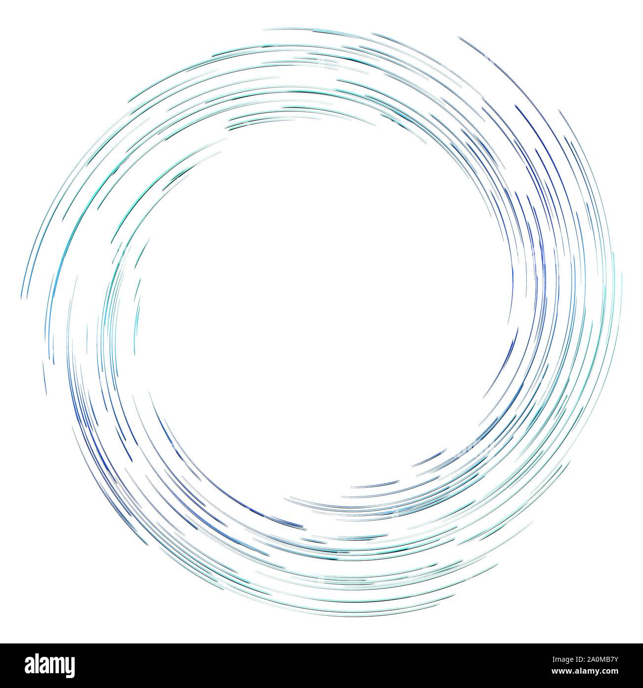 Abstract spiral, twist. Radial swirl, twirl curvy, wavy lines element ...