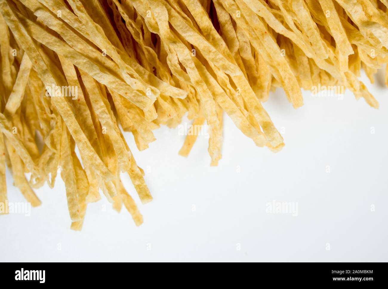 fish snack flavor isolated on white background Stock Photo