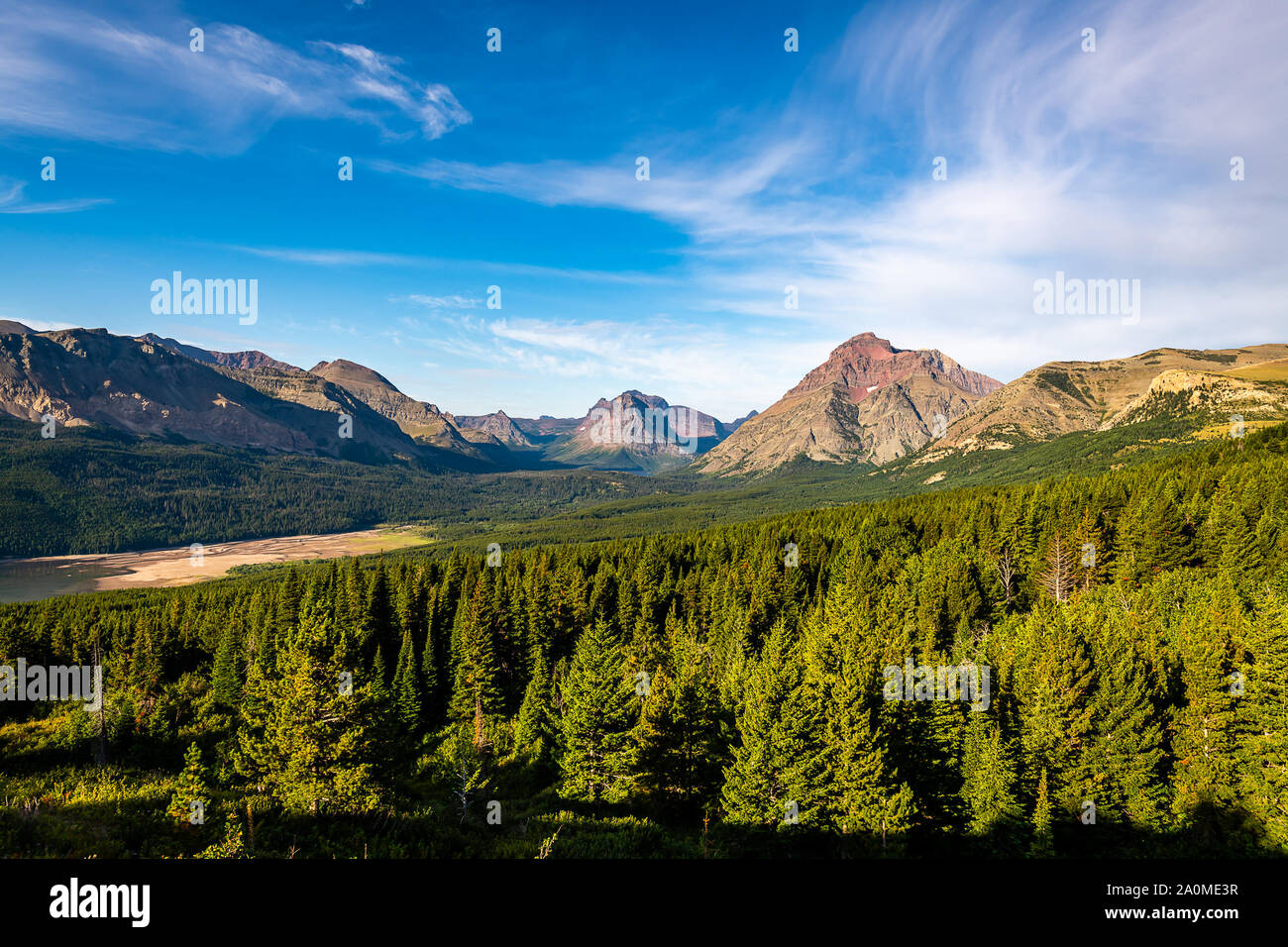 East glacier national park entrance hires stock photography and images