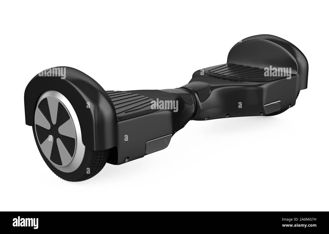 Hoverboard Self Balancing Scooter Isolated Stock Photo
