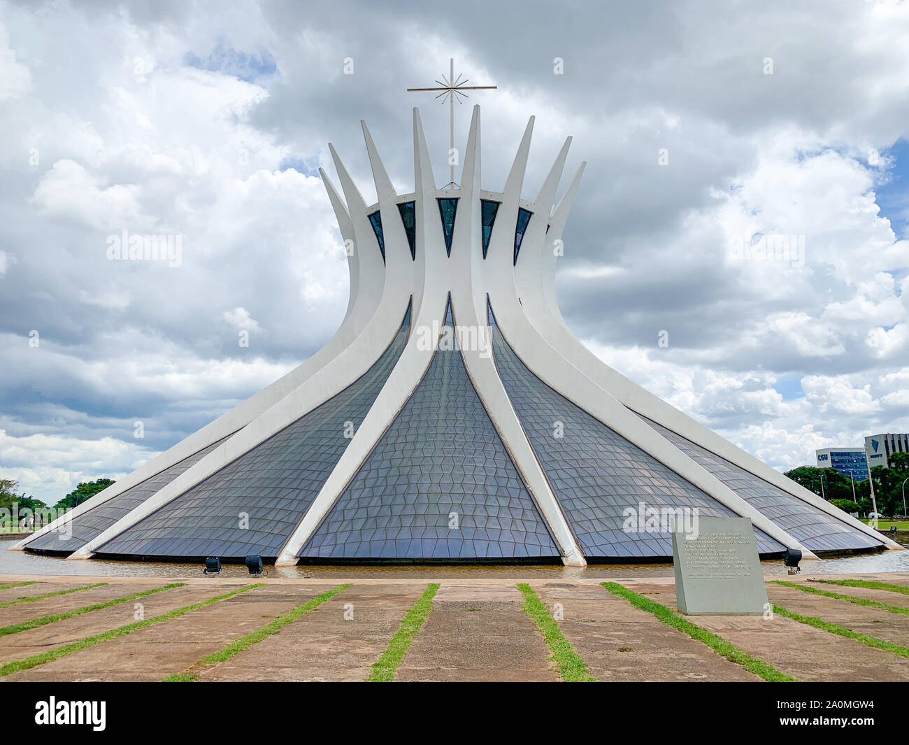 The Cathedral Of Brasilia Designed By Brazilian Architect Oscar the-cathedral-of-brasilia-designed-by-brazilian-architect-oscar