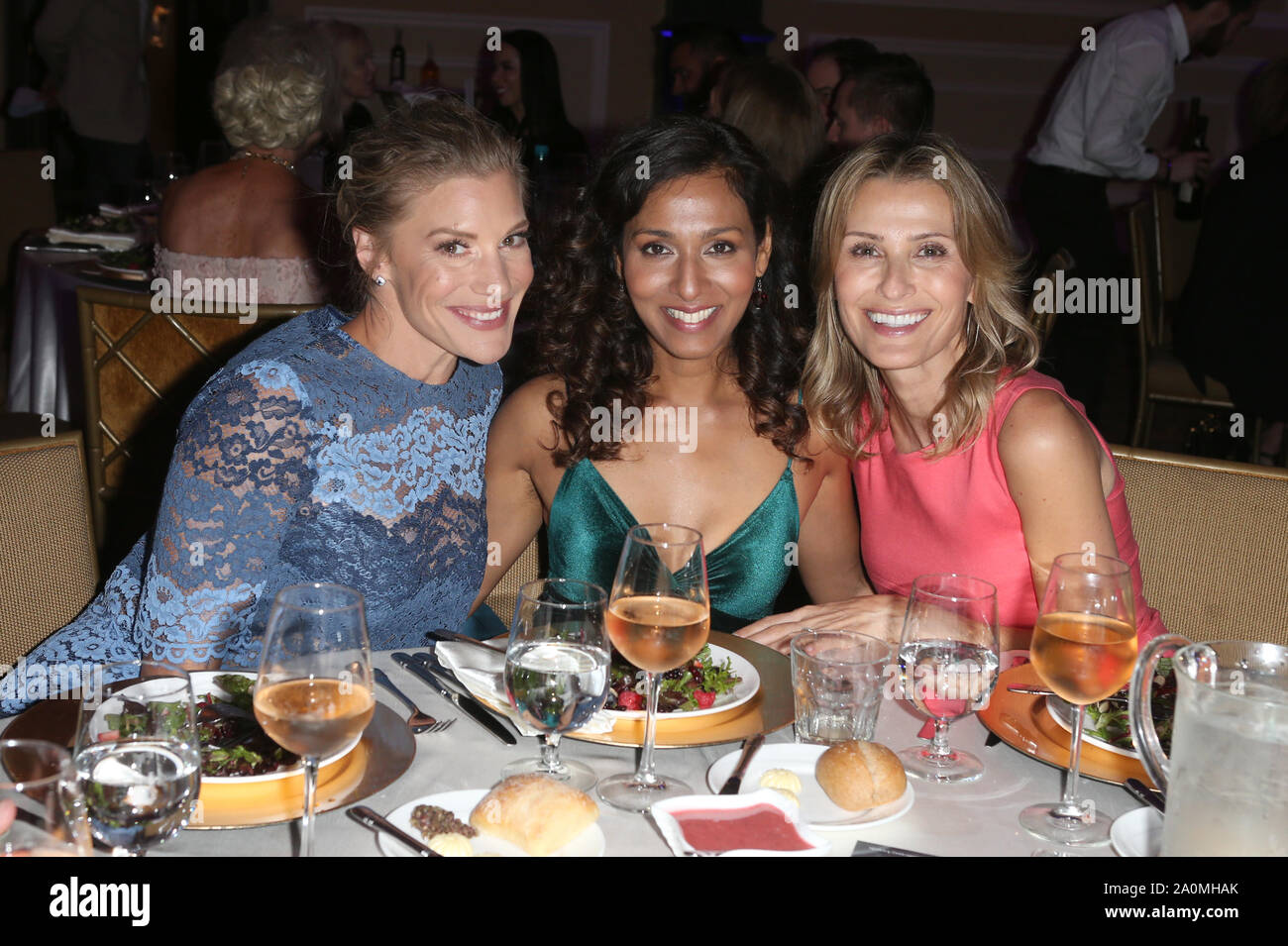 Los Angeles, Ca. 20th Sep, 2019. Katee Sackhoff, Rekha Sharma, Sandra