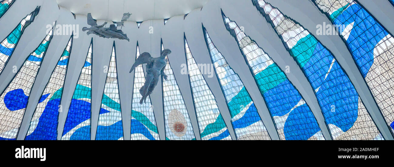 inside-view-of-the-ceiling-of-the-cathedral-of-brasilia-designed-by