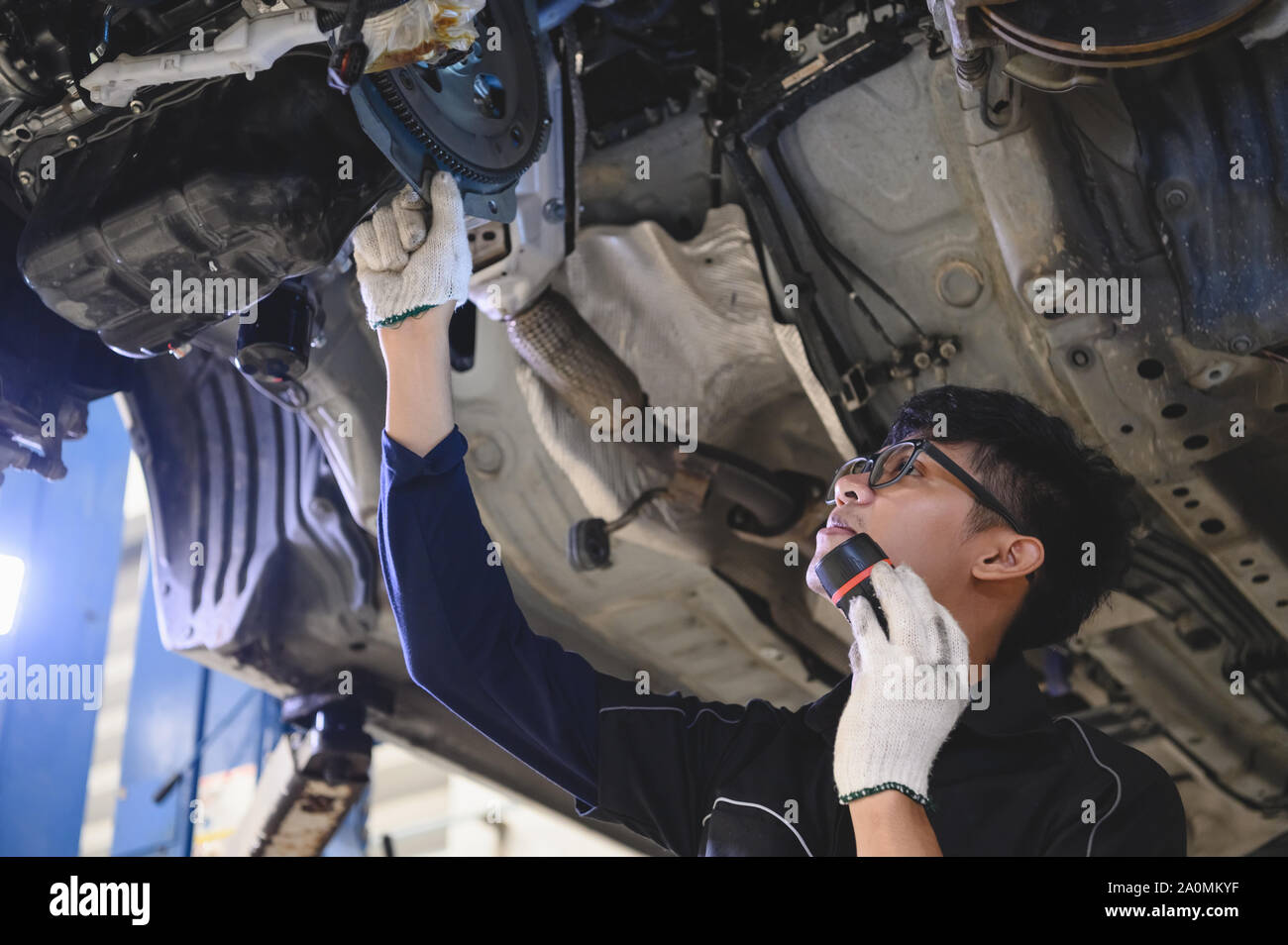 Lift Engineer With Customer Hi Res Stock Photography And Images Alamy