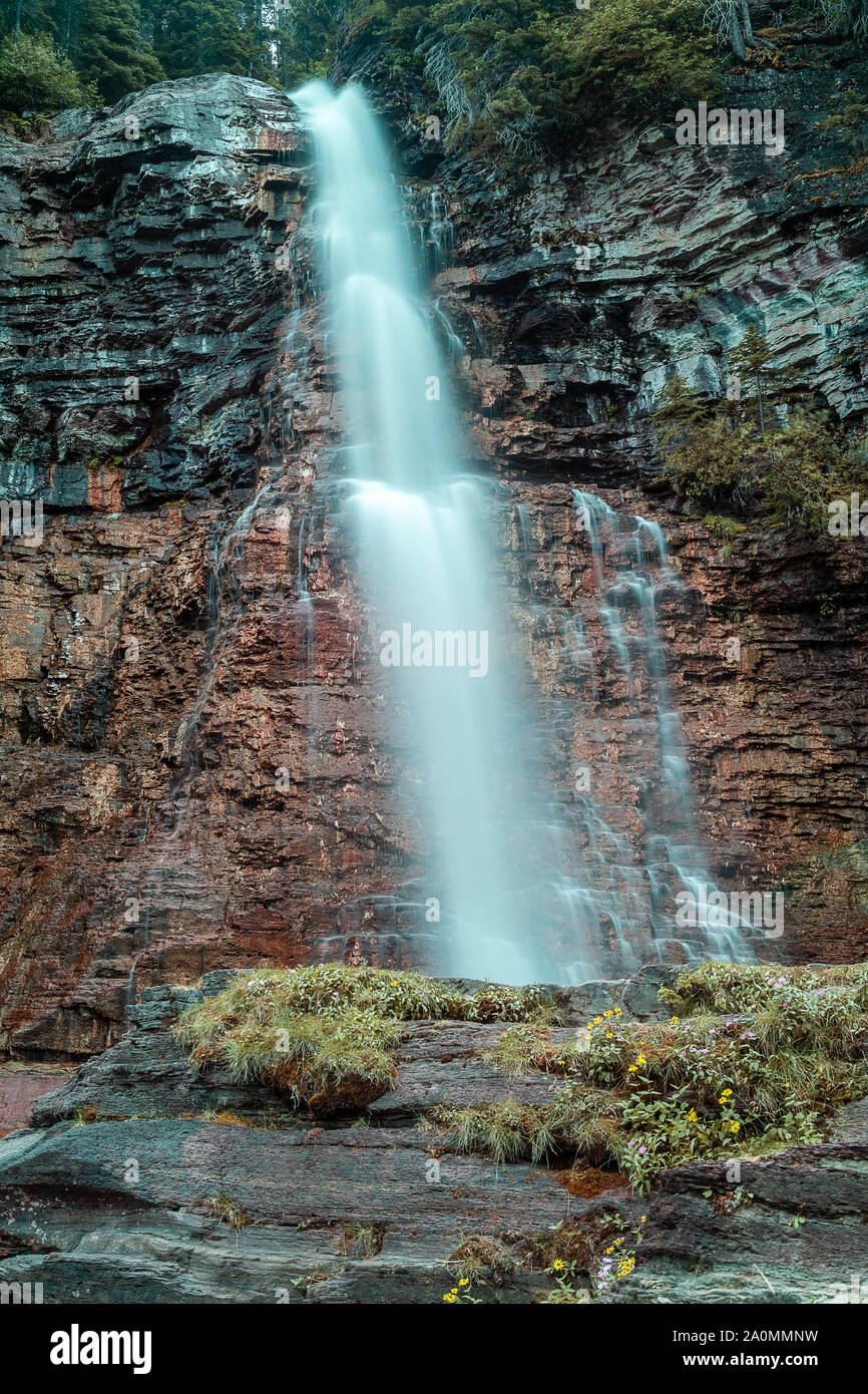 St mary falls trail hi-res stock photography and images - Alamy
