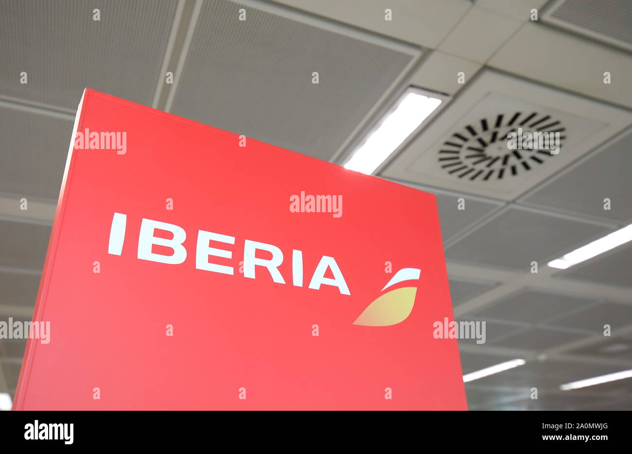 Iberia airlines Spain Stock Photo