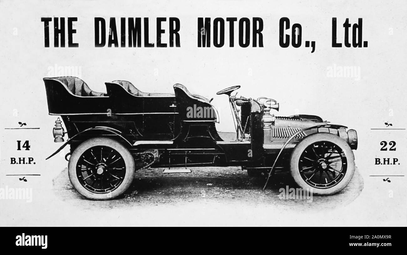 Daimler Vintage Car High Resolution Stock Photography And Images Alamy