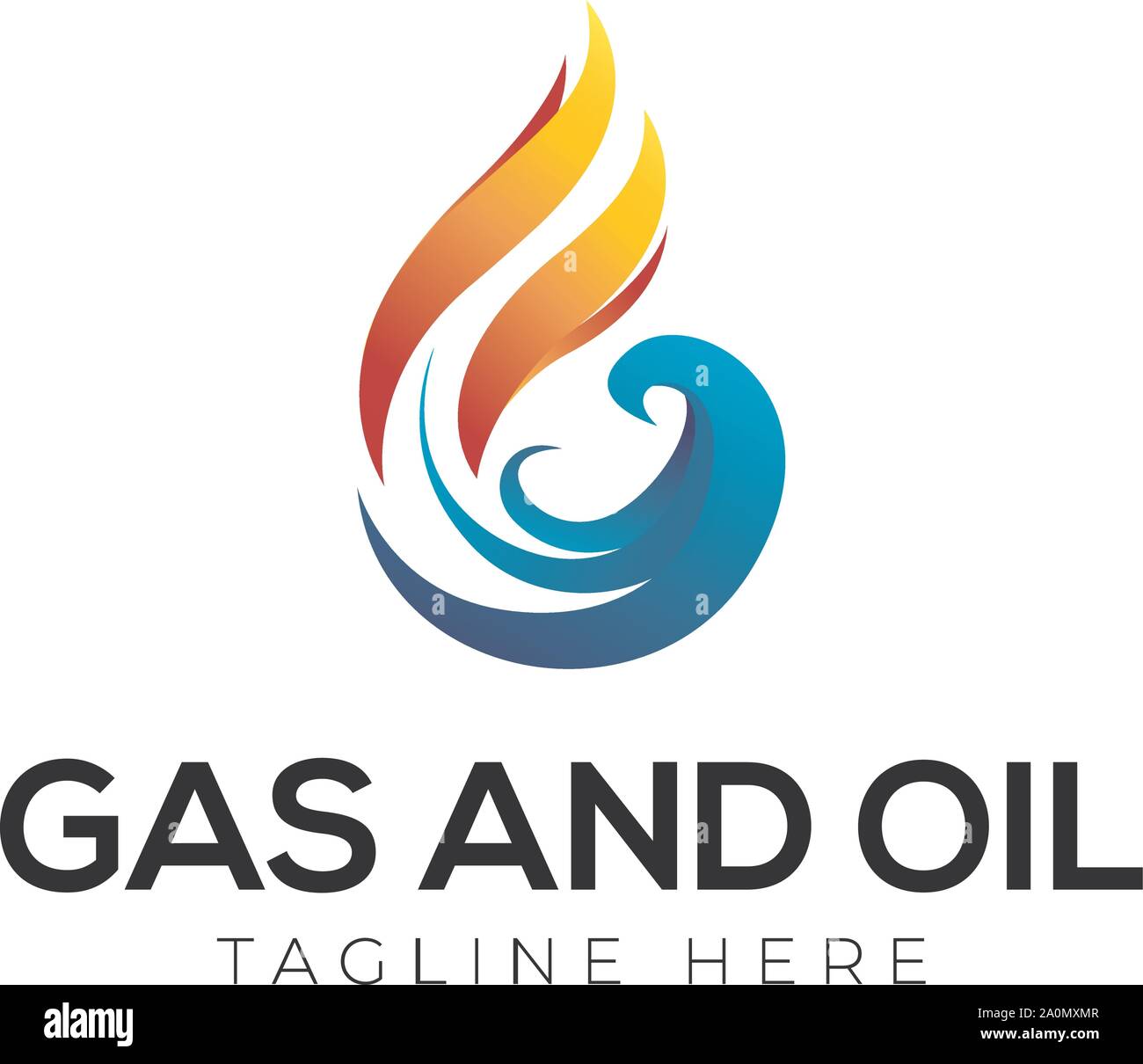 Gradient blue logo letter Cut Out Stock Images & Pictures - Alamy