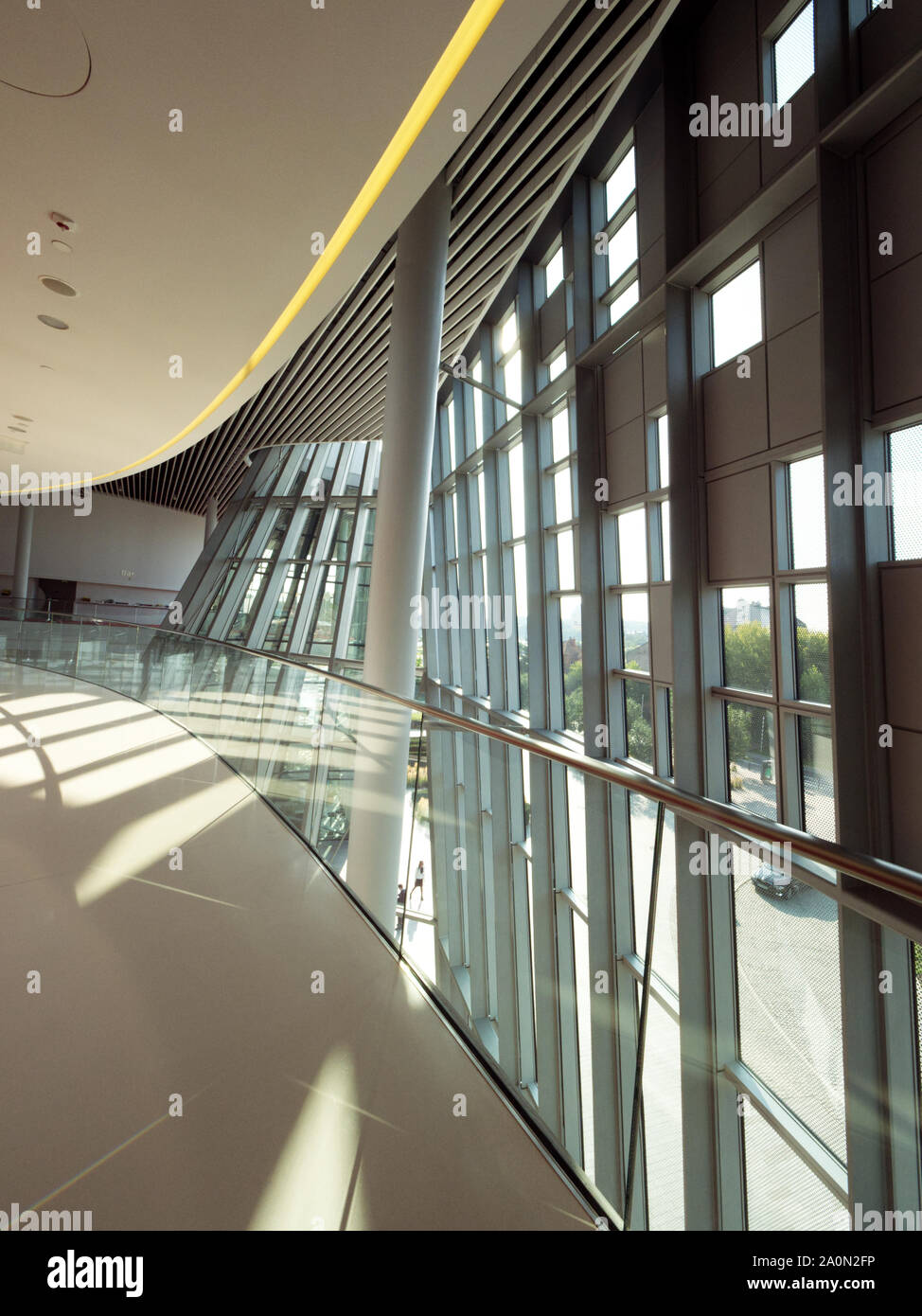 Architecture elements of modern congress centers Stock Photo - Alamy