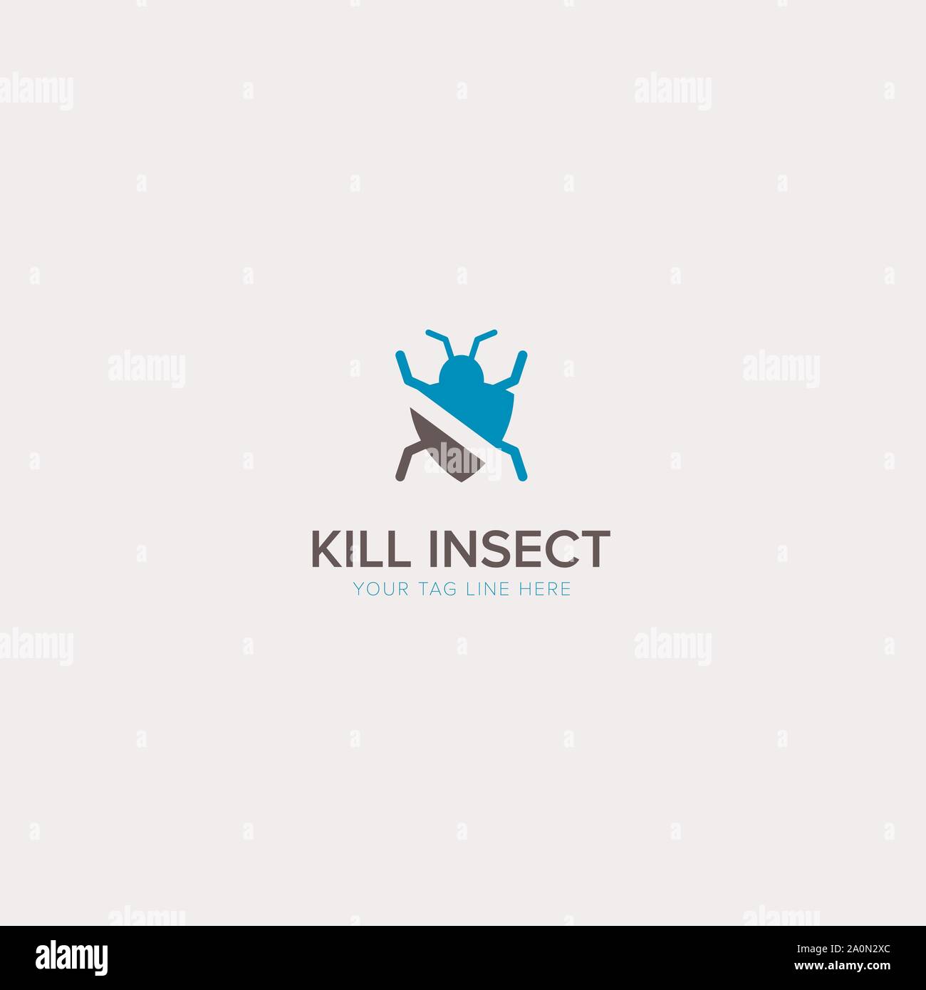 Insect logo hi-res stock photography and images - Alamy