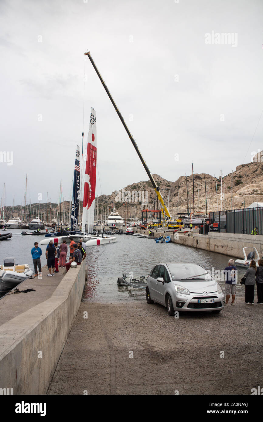 Sail GP in Marseille Stock Photo
