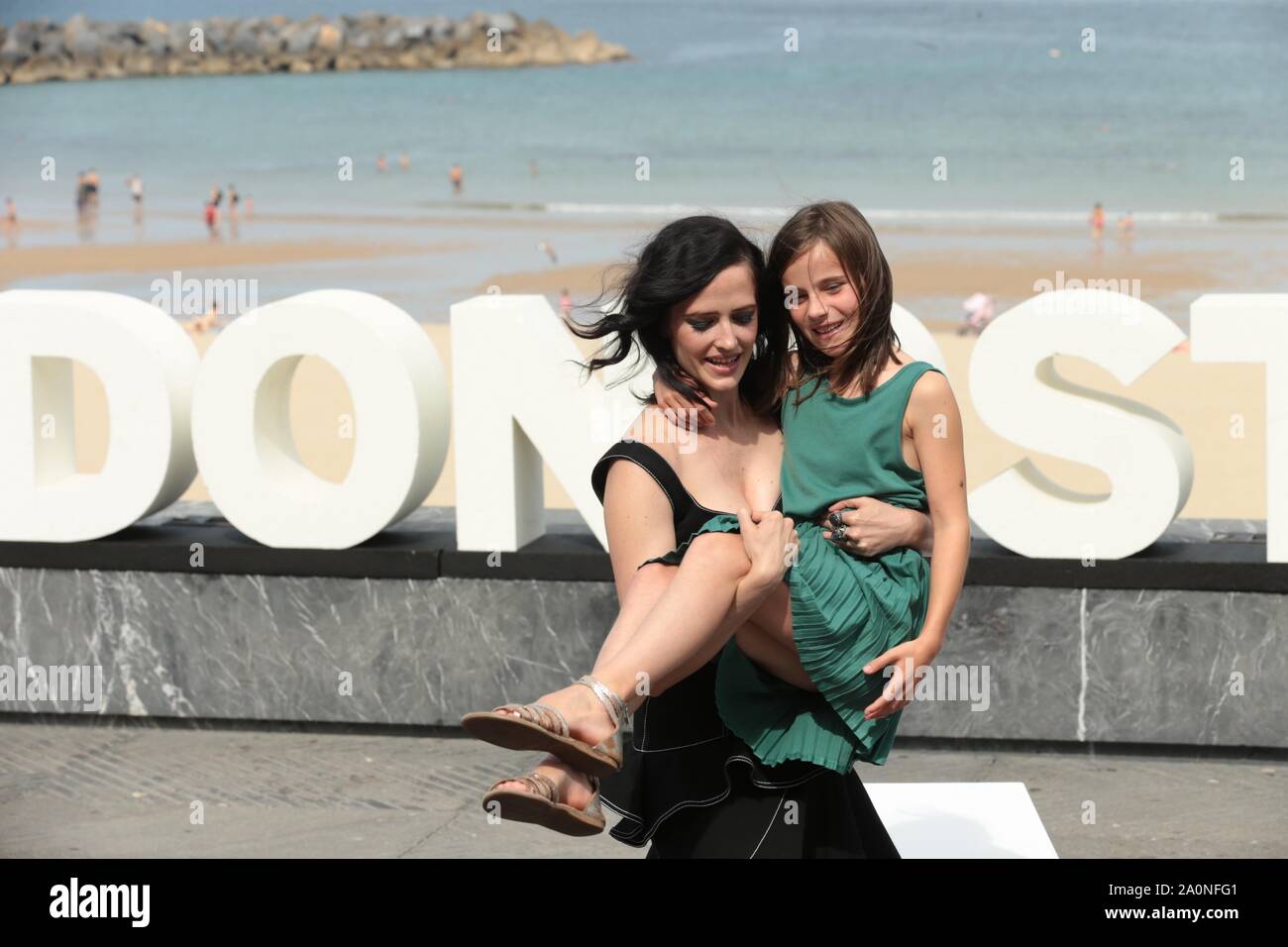 Beach eva green