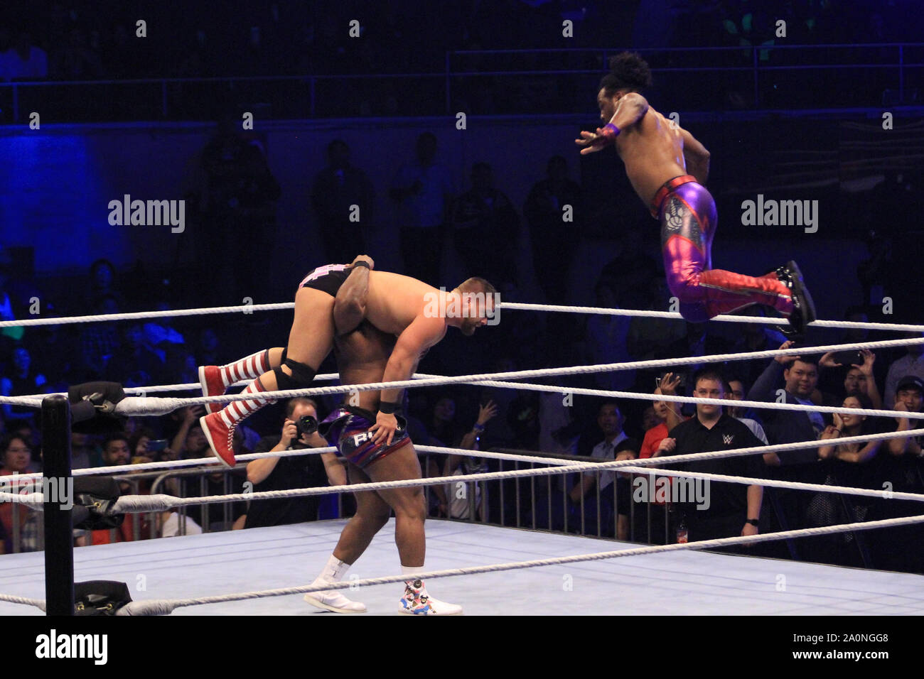 Quezon City Philippines. 20th Sep 2019. WWE returned to Manila