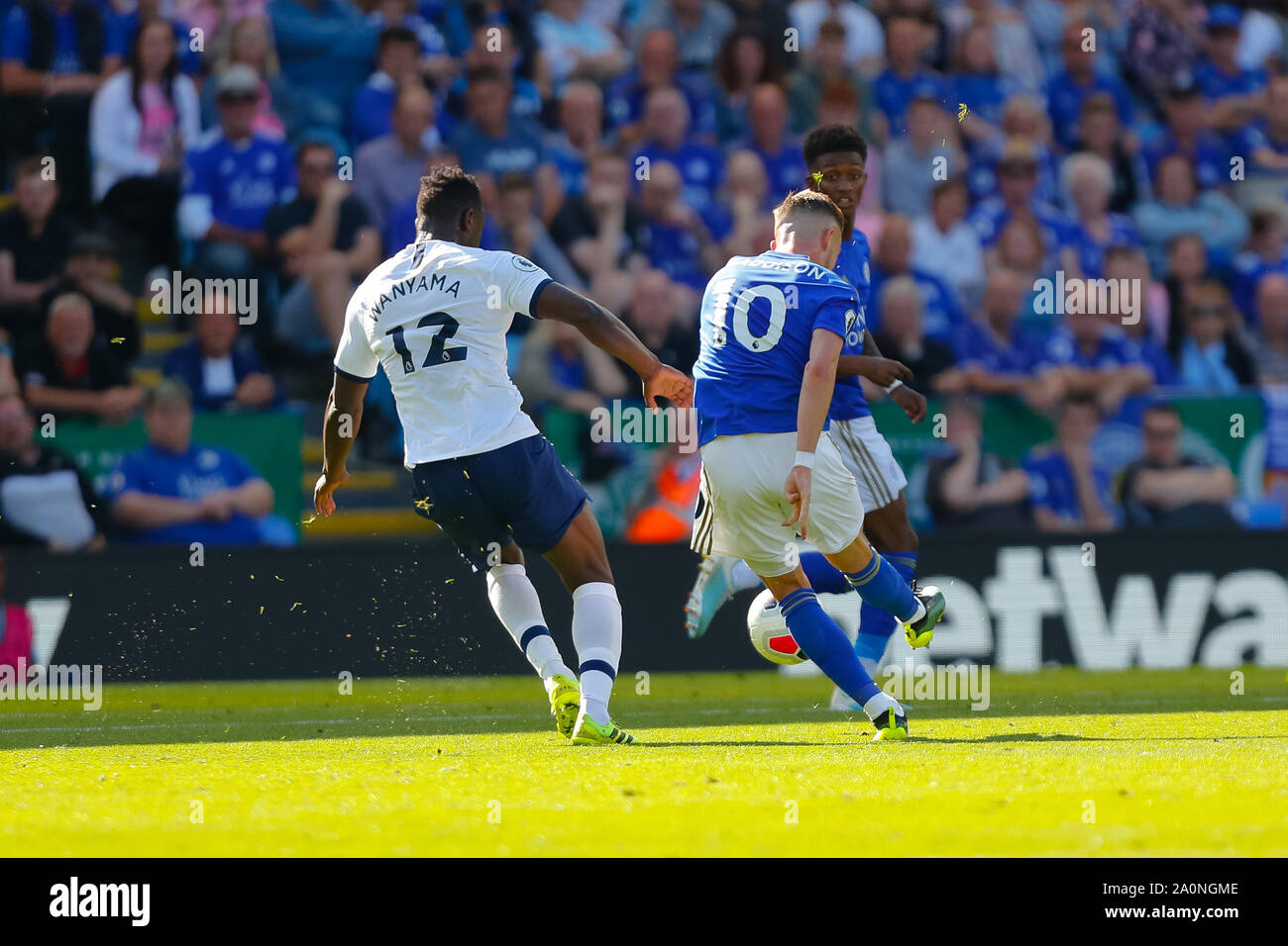 Leicester Uk 21st Sept 2019 21st September 2019 English Premier League Football Leicester City Versus Tottenham