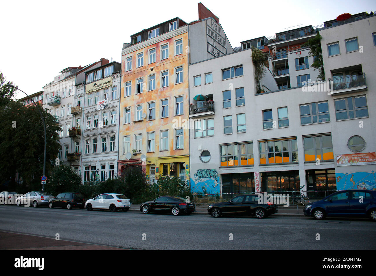 Hafenstrasse Hamburg Stock Photos Hafenstrasse Hamburg Stock