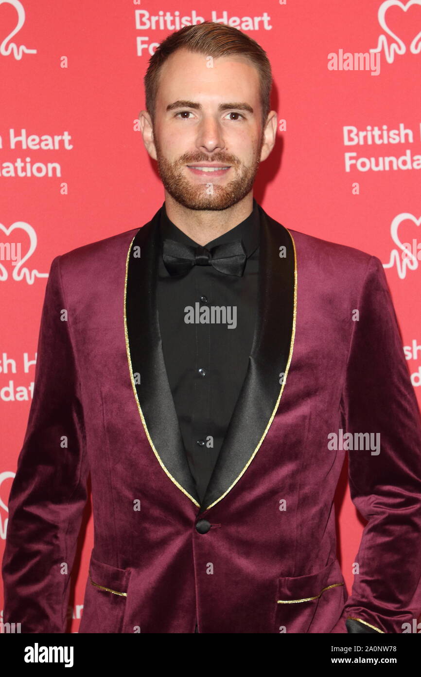 London, UK. 20th Sep, 2019. Richard Jones attends the British Heart Foundation's Heart Hero Awards at the Underglobe, Bankside in London. Credit: SOPA Images Limited/Alamy Live News Stock Photo