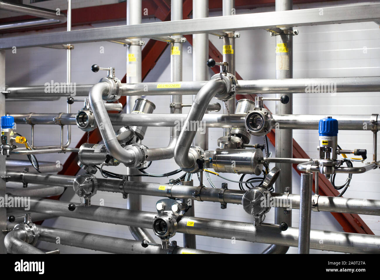 Russia, Marx city, Marx brewery factory, October 06, 2018, water