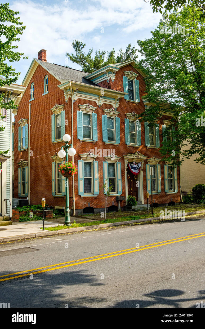 Private Residence, 629 Market Street, Lewisburg, Pennsylvania Stock Photo Alamy