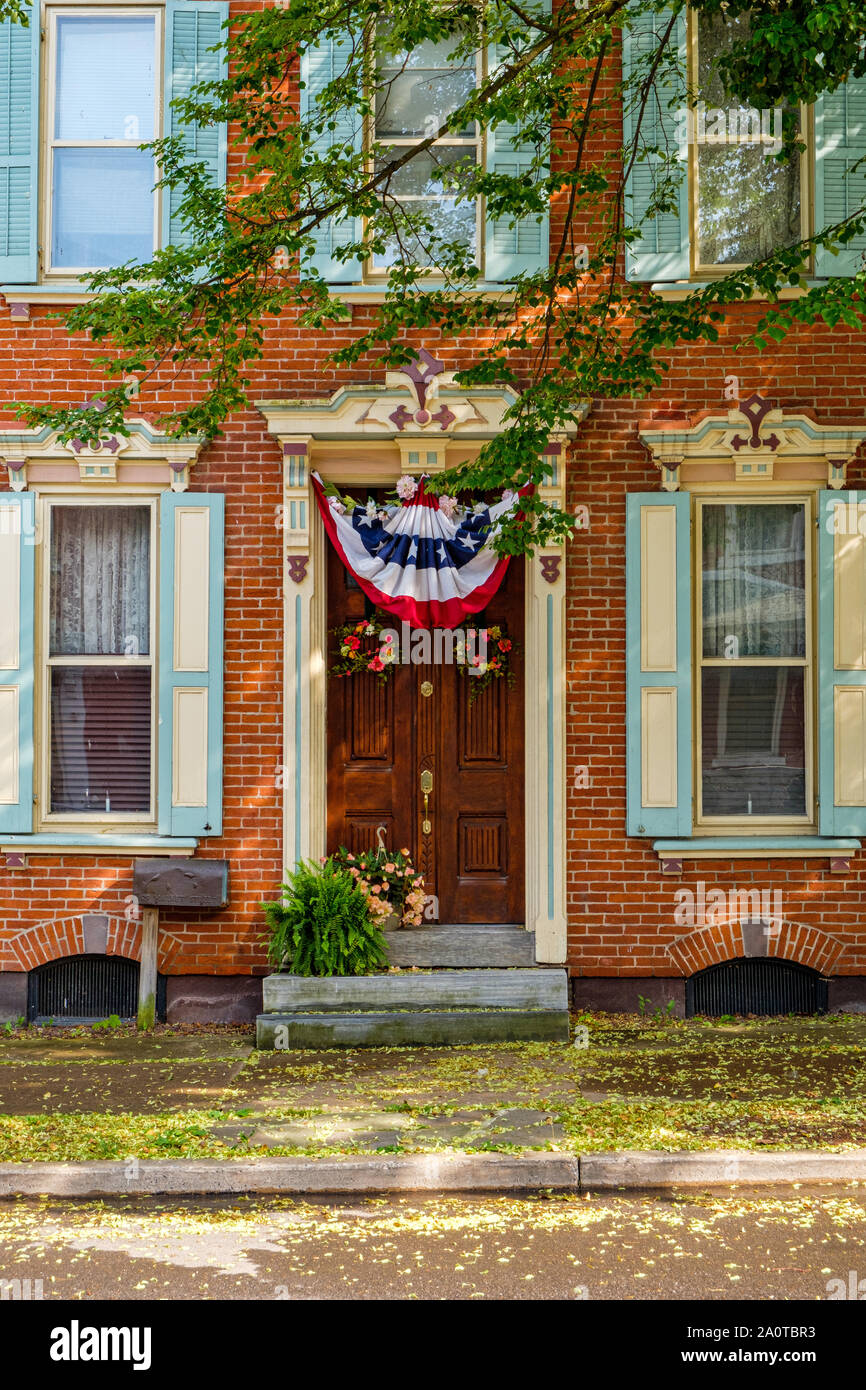 Private Residence, 629 Market Street, Lewisburg, Pennsylvania Stock Photo Alamy