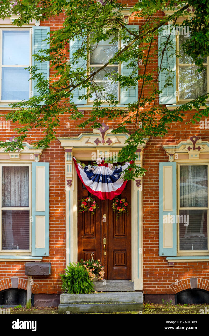Private Residence, 629 Market Street, Lewisburg, Pennsylvania Stock Photo Alamy