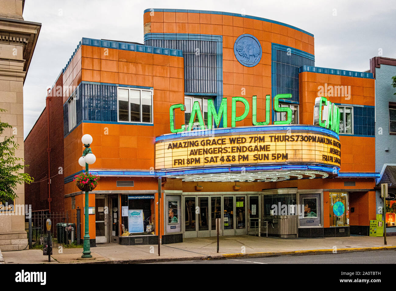 Campus Theatre, 413 Market Street, Lewisburg, Pennsylvania Stock Photo
