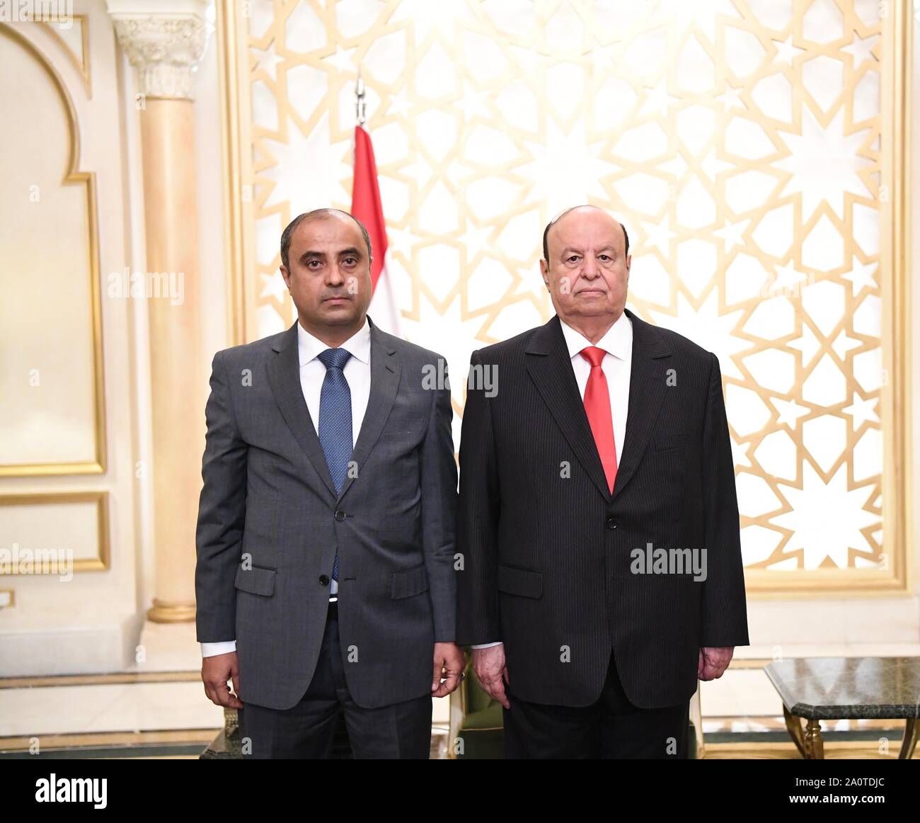 Riyadh. 21st Sep, 2019. Yemen's newlyappointed minister of finance