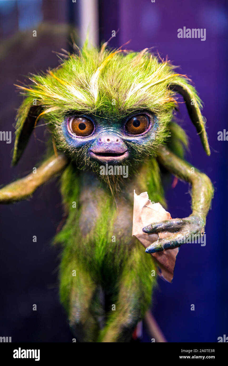 The Dark Crystal: Age of Resistance Exhibition at the BFI Southbank, London, UK Stock Photo